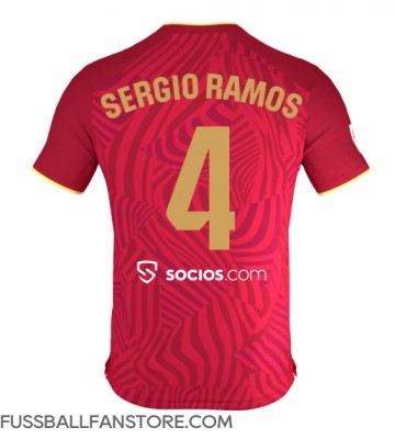 Sevilla Sergio Ramos #4 Replik Auswärtstrikot 2023-24 Kurzarm